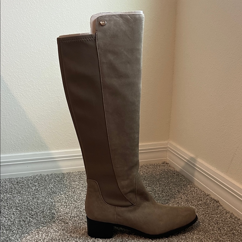 Marc Fisher Taupe Over the Knee Boots